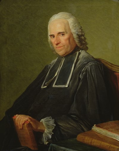 Portrait of Robert Joseph Pothier by Simon Bernard Le Noir